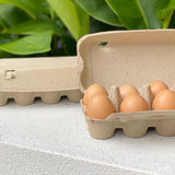 160 x 12 Cell Standard Pulp Egg Cartons - Unlabelled