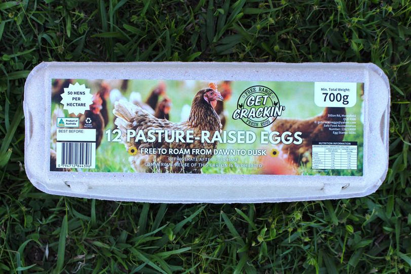 Get Crackin’ Pastured Free Range Eggs