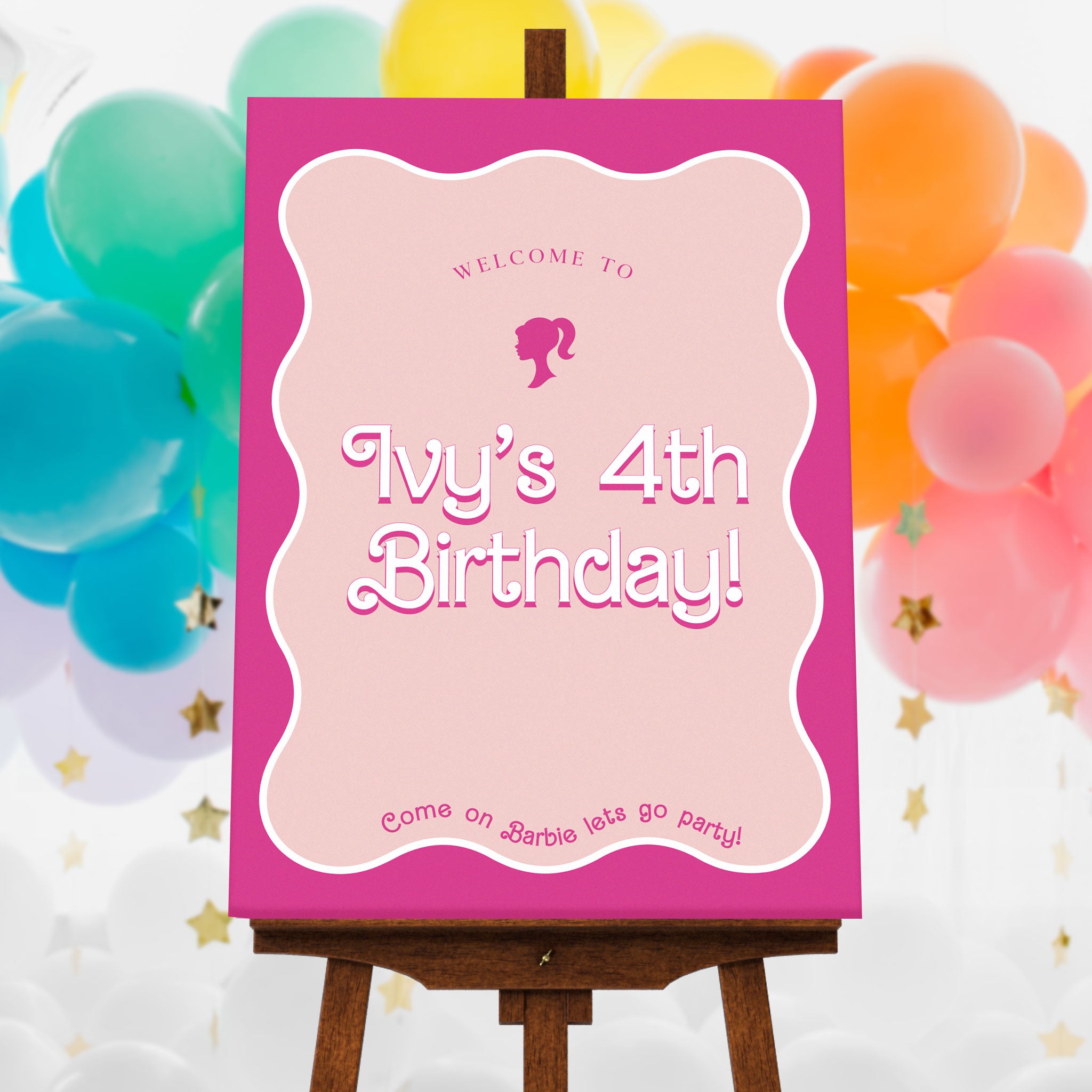 Birthday Party Corflute Signs and Posters | Fast Printing from Brisbane ...