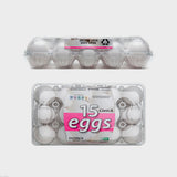 360 x 15 Standard RPET Egg Cartons - Unlabelled