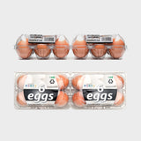 360 x 2x6 Standard RPET Egg Cartons - Unlabelled