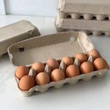 170 x 12 Cell Jumbo Pulp Egg Cartons - Unlabelled